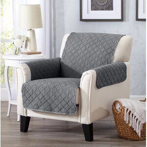 Great Bay Home Box Cushion Armchair Slipcover