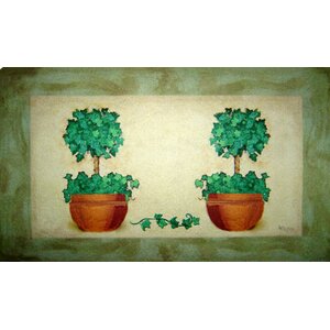 Topiary Pot Doormat