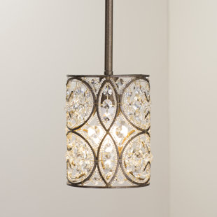 Crystal Pendants You Ll Love Wayfair Manigault 1 Light Crystal Pendant