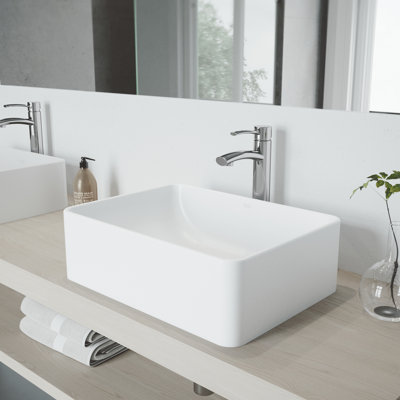 Vigo Milo Single Hole Bathroom Faucet With Optional Drain Embly Milo Single Hole Bathroom Faucet With Optional Drain Embly