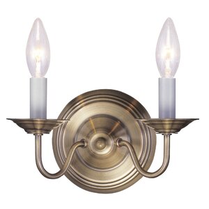 Allensby 2-Light Traditional Wall Sconce
