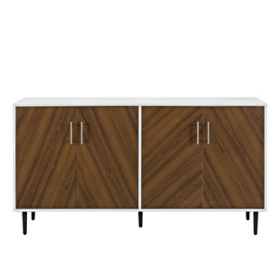 Daigneault Modern Bookmatch Buffet Table Daigneault Modern Bookmatch Buffet Table