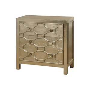 Pantelle 3 Drawer Accent Chest