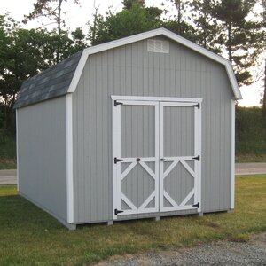 Classic 10 ft. W x 10 ft. D Wooden Storage Shed