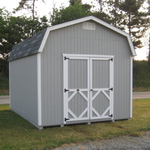 Classic 10 ft. W x 10 ft. D Wooden Storage Shed