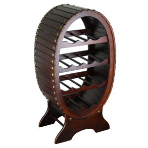 Frieda 13 Bottle Floor Wine Bottle Rack by Red Barrel Studio