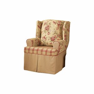 Lexington T-Cushion Wingback Slipcover