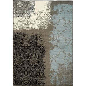 Poteat Grey Area Rug