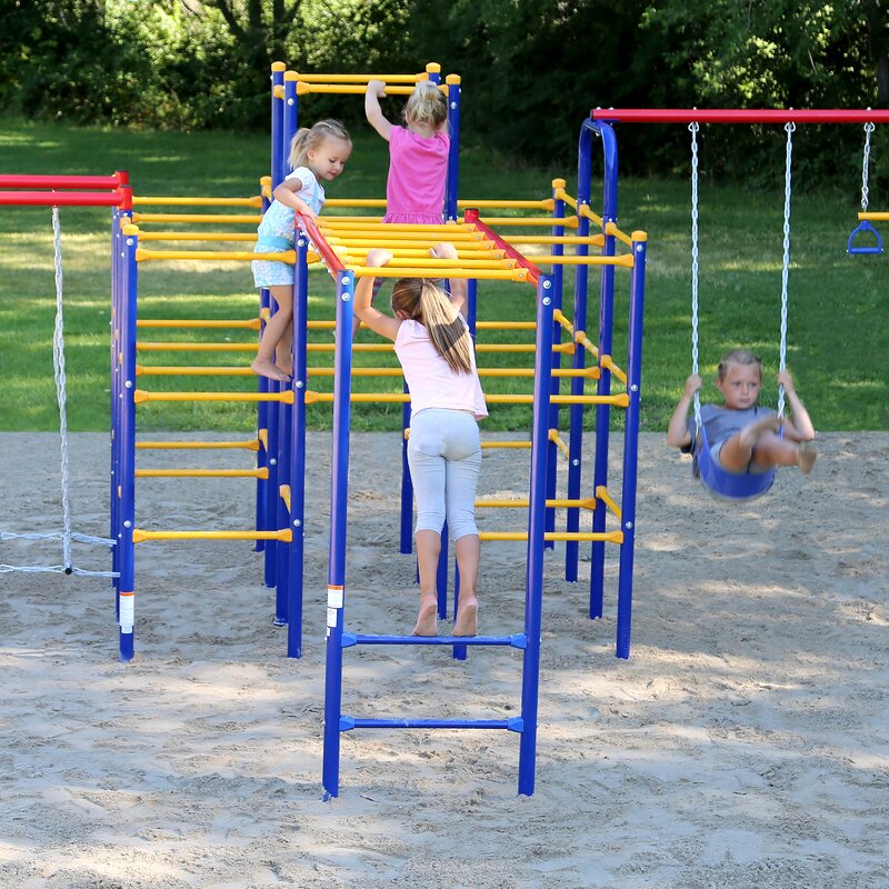 Skywalker Sports Sports Modular Jungle Gym Combo Set & Reviews | Wayfair