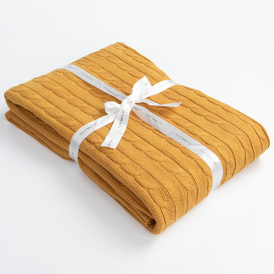 Yellow & Gold Blankets & Throws You'll Love in 2019 | Wayfair