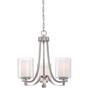 Bensenville 3-Light Candle-Style Chandelier