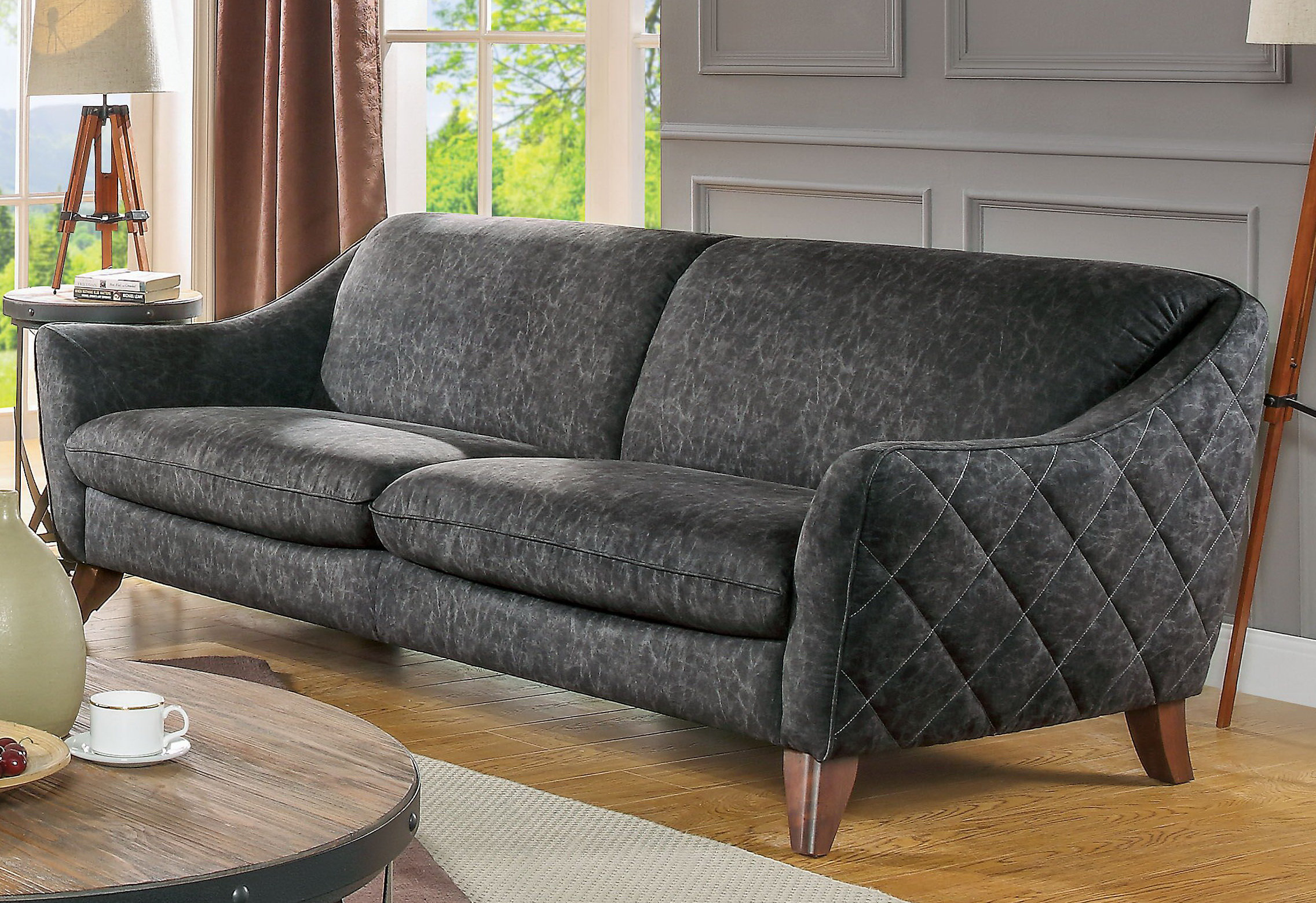 17 Stories Charlotte Sofa Wayfair