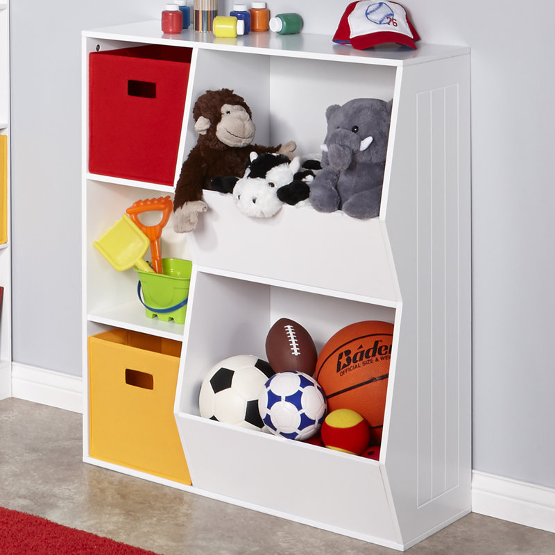 Riverridge Kids 3 Cubby 2 Veggie Bin Toy Organizer Reviews Wayfair 3 Cubby 2 Veggie Bin Toy Organizer