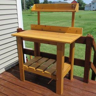 Potting Benches Tables You Ll Love Wayfair Premium Quality Potting Table