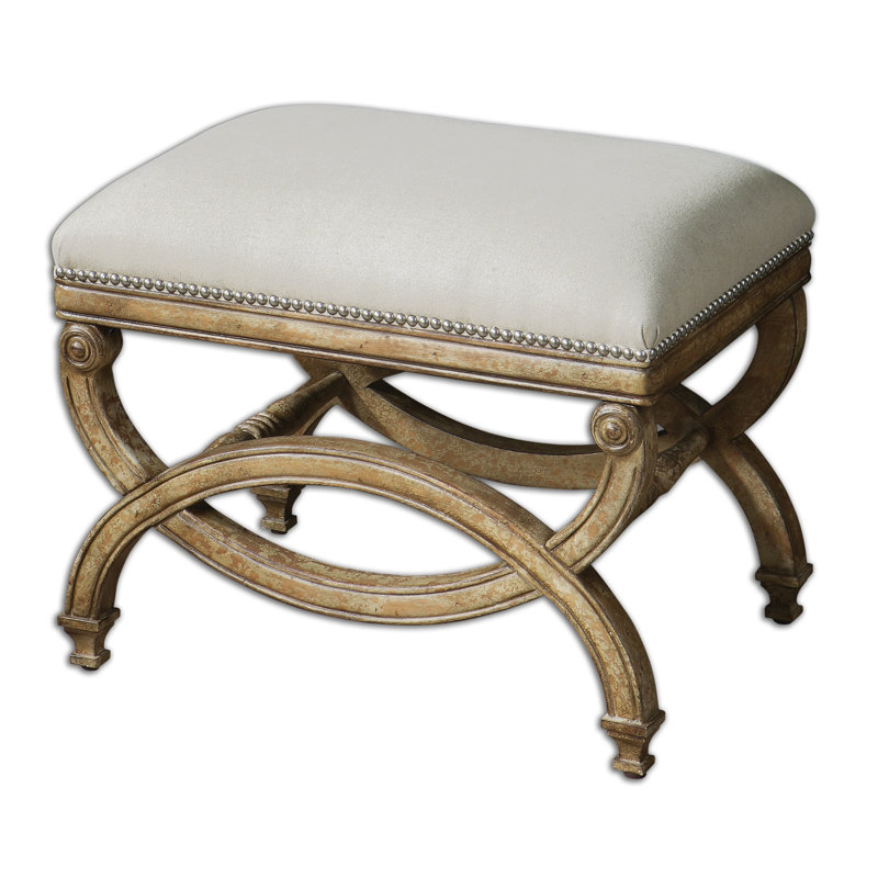 One Allium Way Erine Vanity Stool Reviews Wayfair Erine Vanity Stool