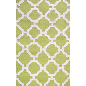 Assisi Hand Woven Lime Indoor/Outdoor Area Rug