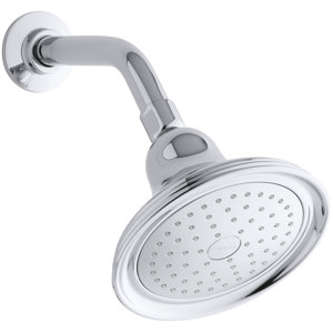 Devonshire 2.5 GPM Single-Function Wall-Mount Shower Head with Katalyst Air-Induction Spray