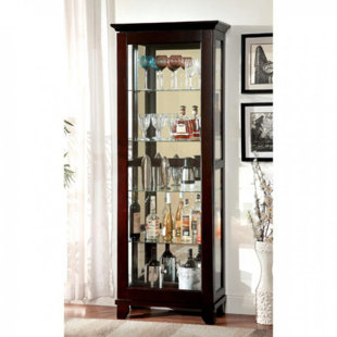 Corner Display Cabinets You Ll Love Wayfair Fackler Curio Cabinet