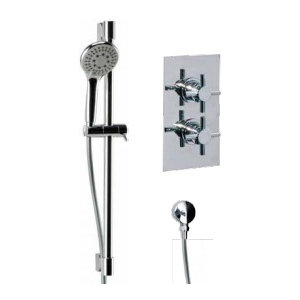 Zweihebel-Duscharmatur Twin Crosshead von Cassel..