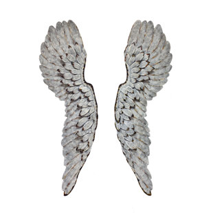 Metal Angel Wings Wall Decor Wayfair Metal Angel Wings Wall Décor