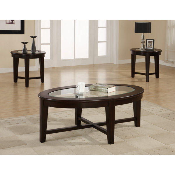 wildon home ® amalga 3 piece coffee table set & reviews | wayfair wildon home ® amalga 3 piece coffee table set & reviews | wayfair