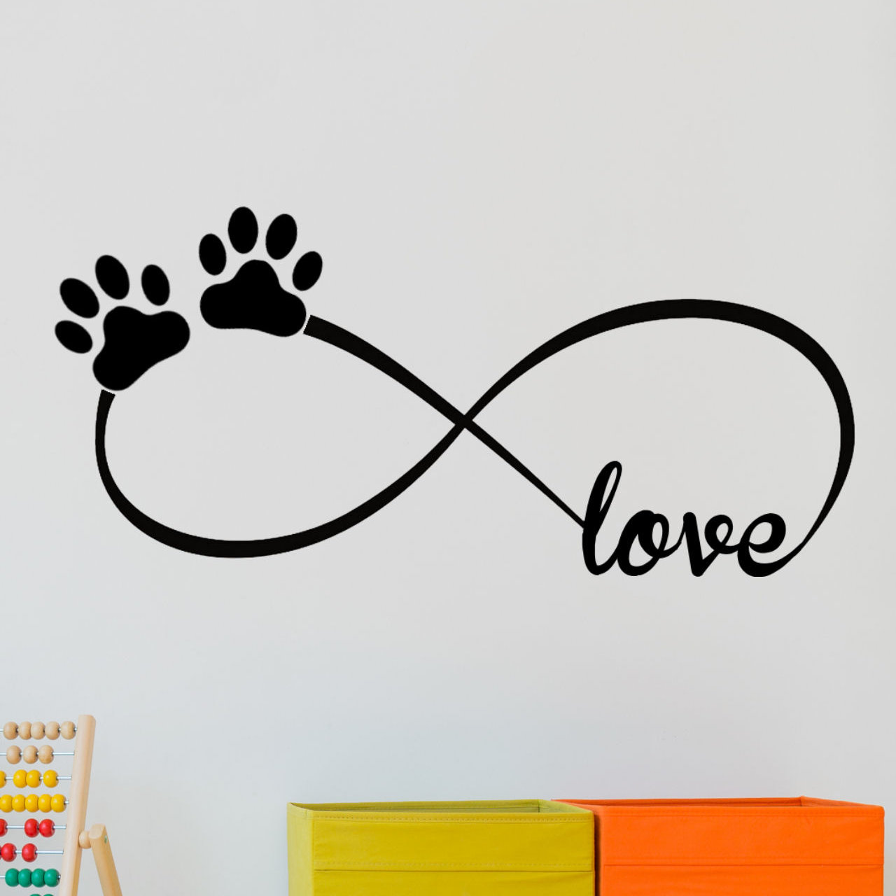 infinity qt symbol with Vinyl Pet Symbol DecaltheWalls Love Infinity Paws infinity qt symbol with Vinyl Pet Symbol DecaltheWalls Love Infinity Paws