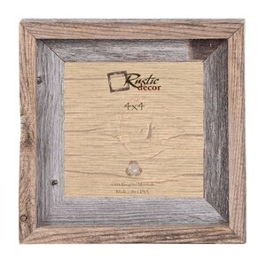 Signature Reclaimed Barn Wood Wall Picture Frame
