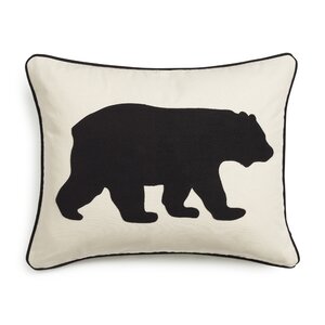 Bear Cotton Lumber Pillow