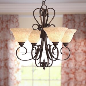 Gaines 4-Light Mini Chandelier