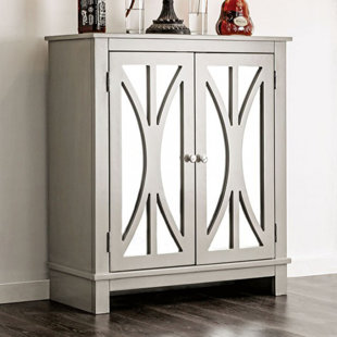 Narrow Hall Cabinet Wayfair Hestia Contemporary Hallway Accent Cabinet