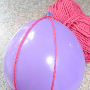 Diy Yarn Chandelier Tutorial Wayfair Co Uk Following The Steps Of Yarn Ball Chandelier Tutorial