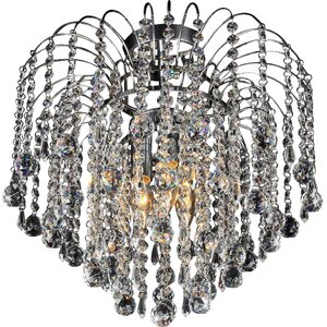 Candace 3-Light Crystal Flush Mount