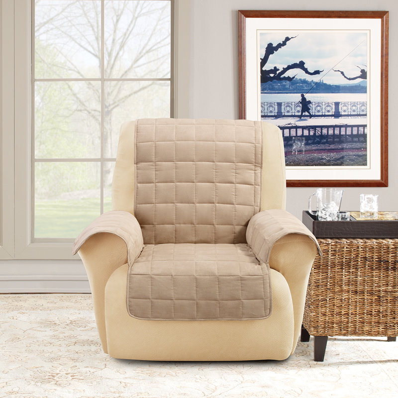 Sure Fit Box Cushion Recliner Slipcover & Reviews Wayfair