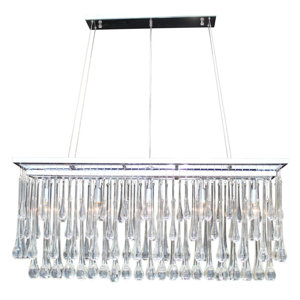 James 5-Light Crystal Chandelier