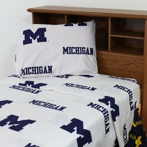 NCAA Michigan Sheet Set