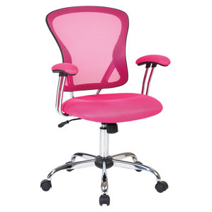 pink office chairs you'll love | wayfair pink office chairs you'll love | wayfair