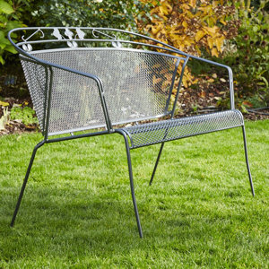 Gartenbank Elegance aus Stahl von Royal Garden