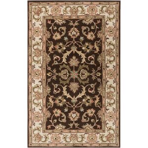 Mckelvey Handmade Brown Area Rug