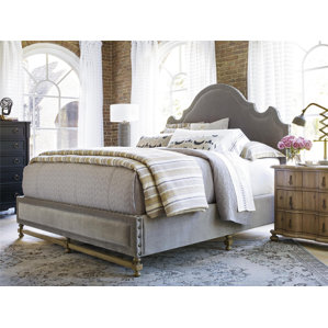 Darwin Upholstered Panel Bed by Gracie Oaks