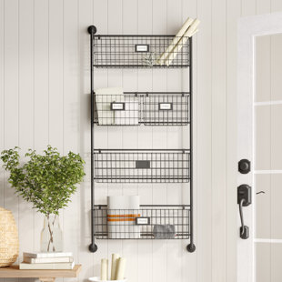 Mail Wall Organizers You Ll Love Wayfair Julianne Wall Organizer With Baskets