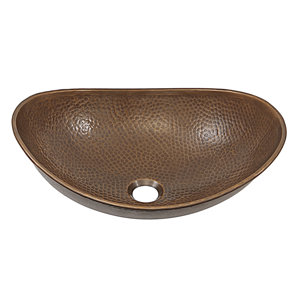 Confucius Oval Vessel Bathroom Sink