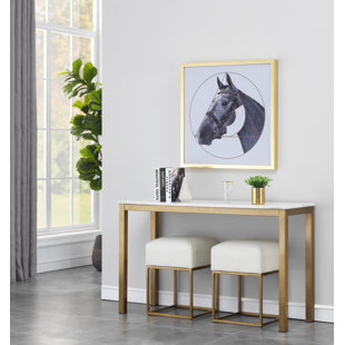 Modern Contemporary 36 Inch Tall Console Table Allmodern