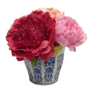 Moffett Mixed Peony Centerpiece