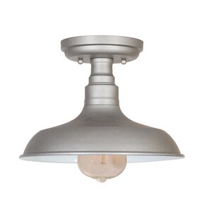 Stephine 1-Light Semi Flush Mount