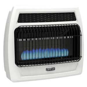 Flame Vent Free Thermostatic 30,000 BTU Propane Wall Mounted Heater