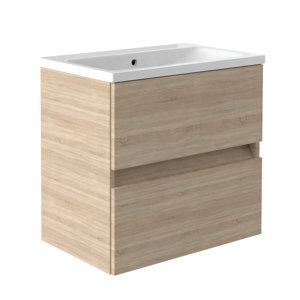 Kartell 60 cm Wandmontiertes Waschtisch-Set