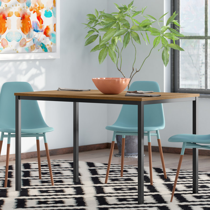 mercury row vallecillo dining table reviews wayfair