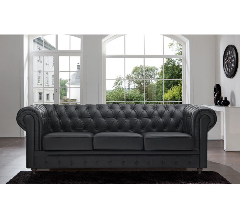 Elstone Tufted Back Chesterfield Sofa