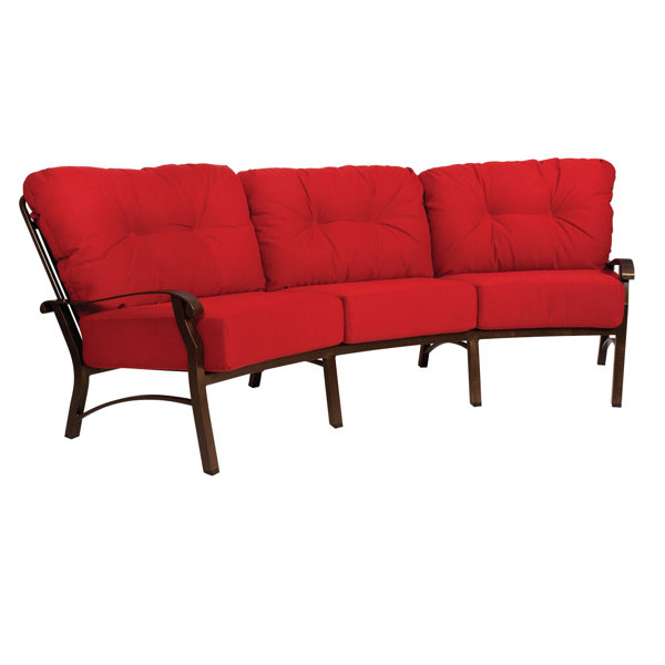 Woodard Cortland Crescent Sofa With Cushions Wayfair