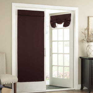 Cantor collection Solid Room Darkening Tab Top Single Curtain Panel